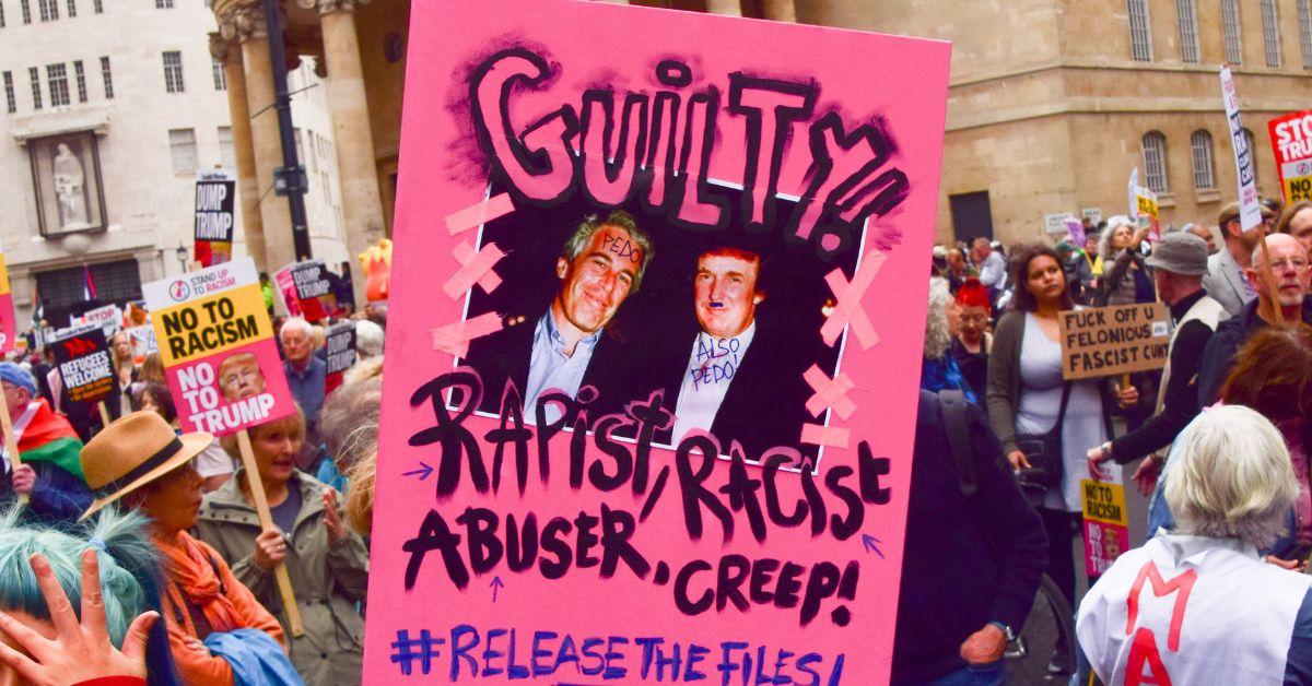 photo of Jeffrey Epstein kept photos of Donald Trump with 'topless young women'