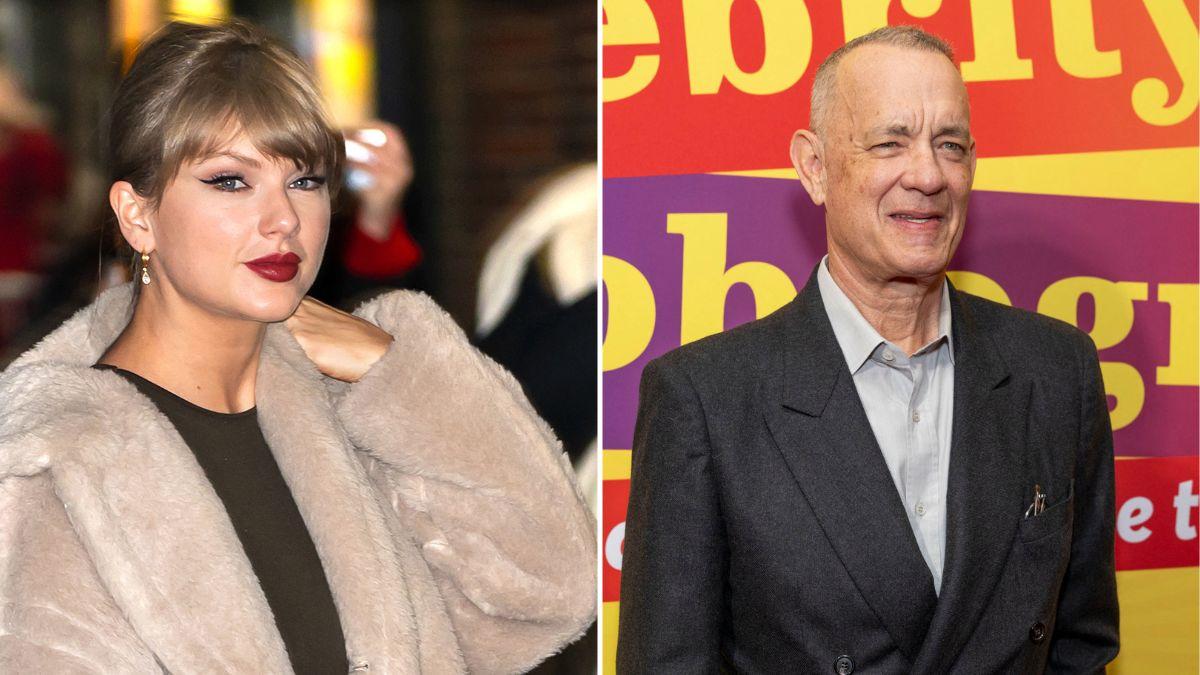 Photo of Taylor Swift and Tom Hanks