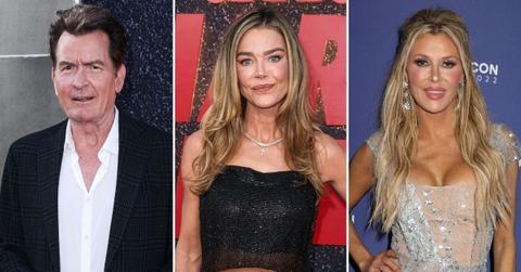 Photo of Charlie Sheen, Denise Richards and Brandi Glanville