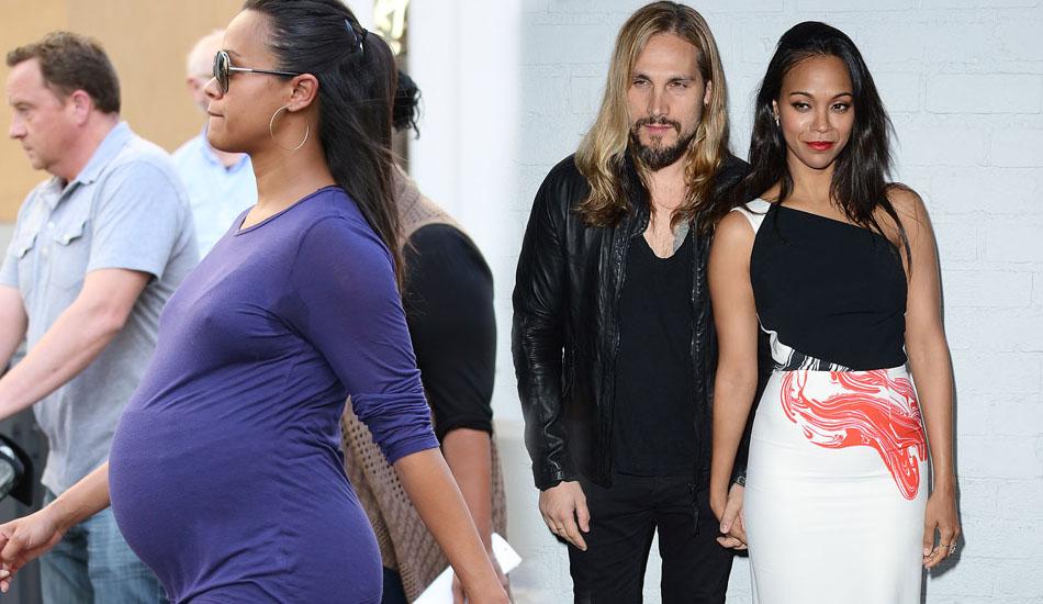 How Zoe Saldana Got Her PreBaby Body Back After Gaining 70 Pounds Report