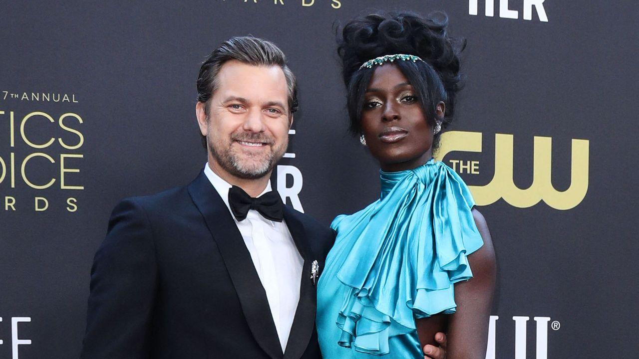 Photo of Jodie Turner-Smith and Joshua Jackson