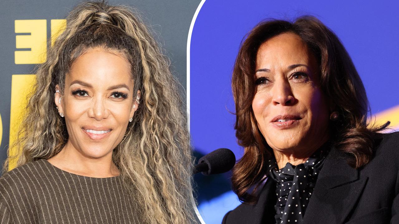 Image of Sunny Hostin and Kamala Harris