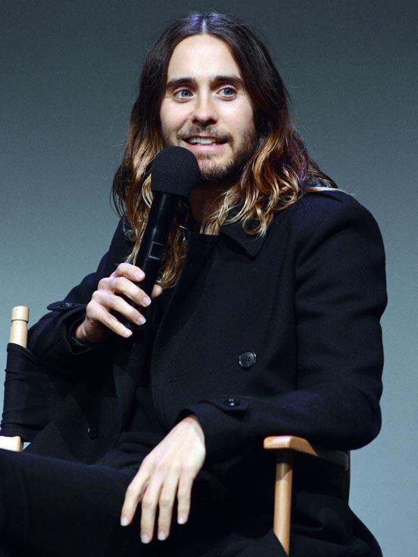 Jared Leto appears at the Apple Store in SoHo, NYC to promote his new film &#8220;Artifact&#8221; at Meet the Filmmaker