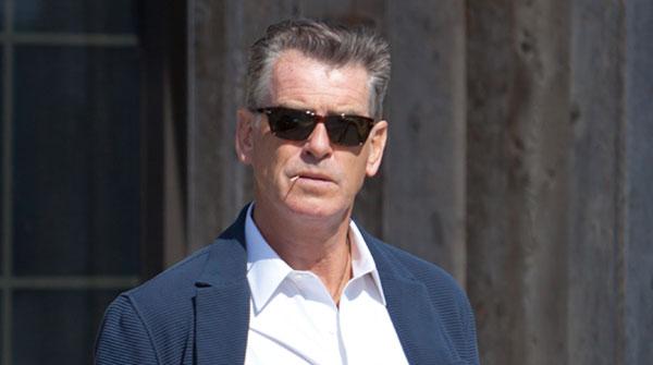 Pierce brosnan lunch date with wife keely shaye smith