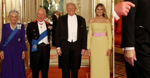 Photo of Queen Camilla, King Charles, Donald Trump and Melania Trump