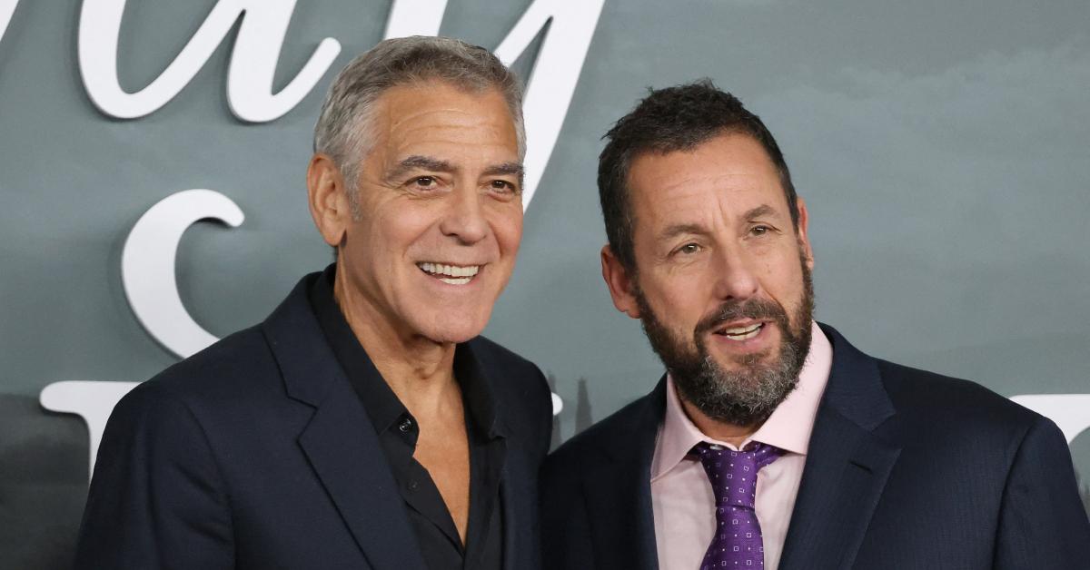 Image of George Clooney starred alongside Adam Sandler in 'Jay Kelly.'