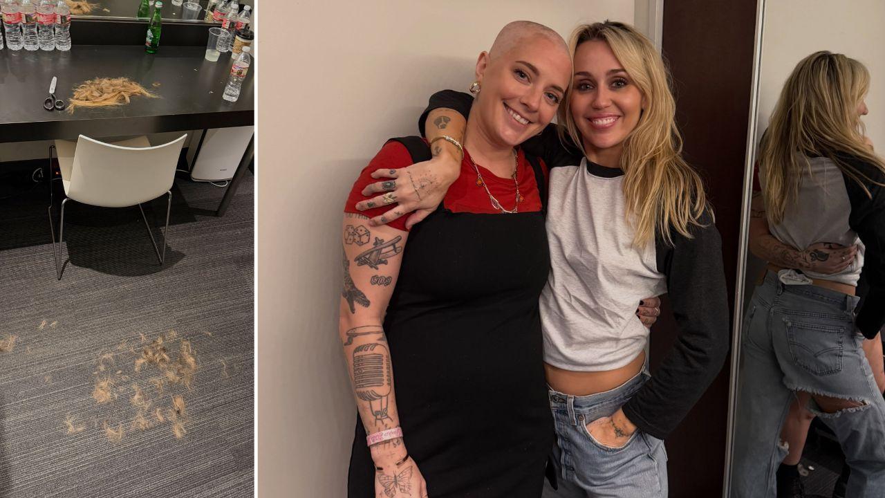Image of Miley Cyrus and Cash Jacobs