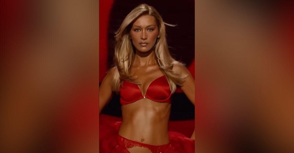 image of Bella Hadid made a stunning return to the Victoria’s Secret Fashion Show.