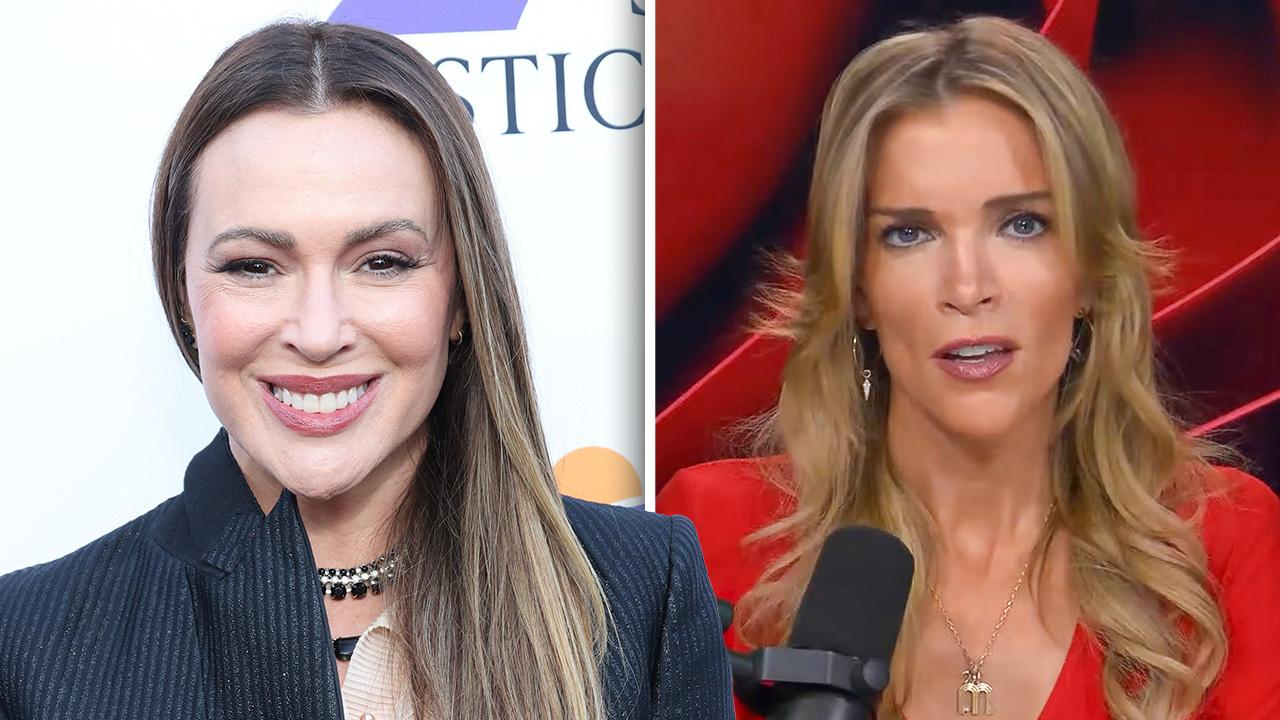 Alyssa Milano and Megyn Kelly
