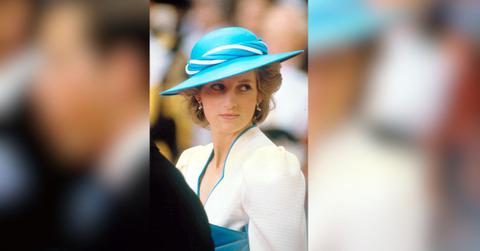 Photo of Princess Diana.