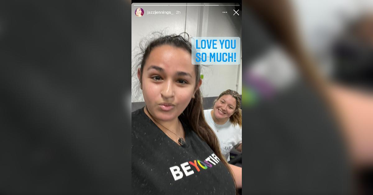 jazz jennings hits gym after family fat shamed weight gain