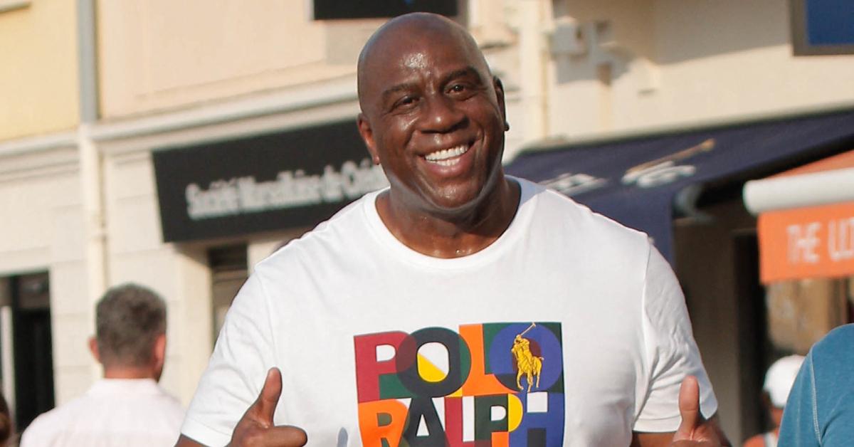 NBA Legend Magic Johnson 'Couldn't Be More Proud' Of His Grandkids