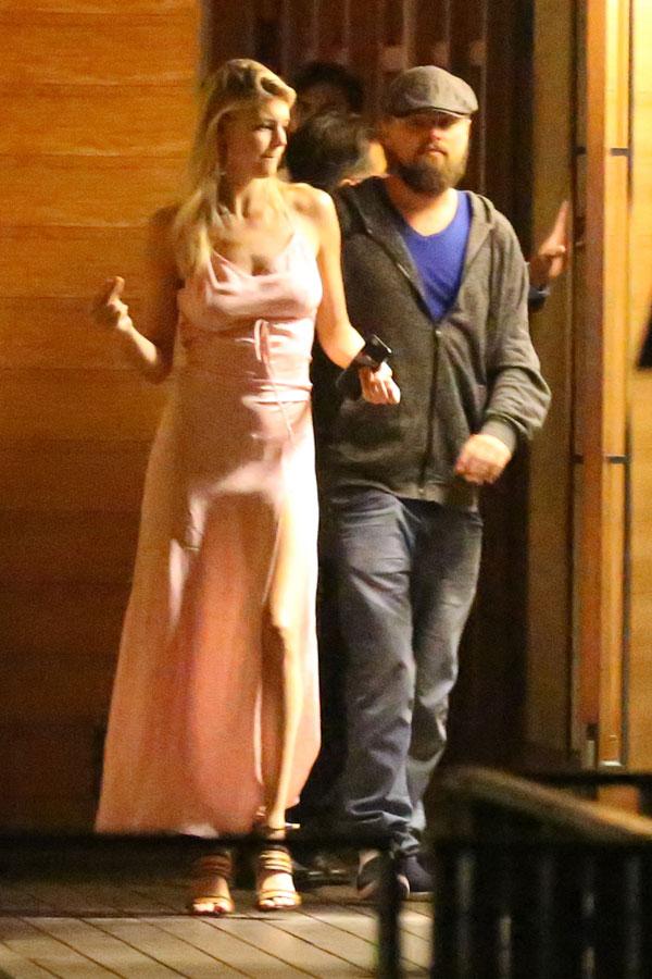 Leonardo DiCaprio parties at Nikki Beach St. Barth as his girlfriend Kelly  Rohrbach is in Connecticut