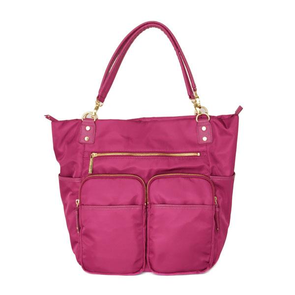 Pink tote bag