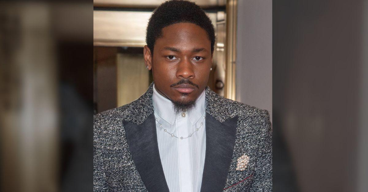 Image of The couple welcomed their first child together, a son, in November. 