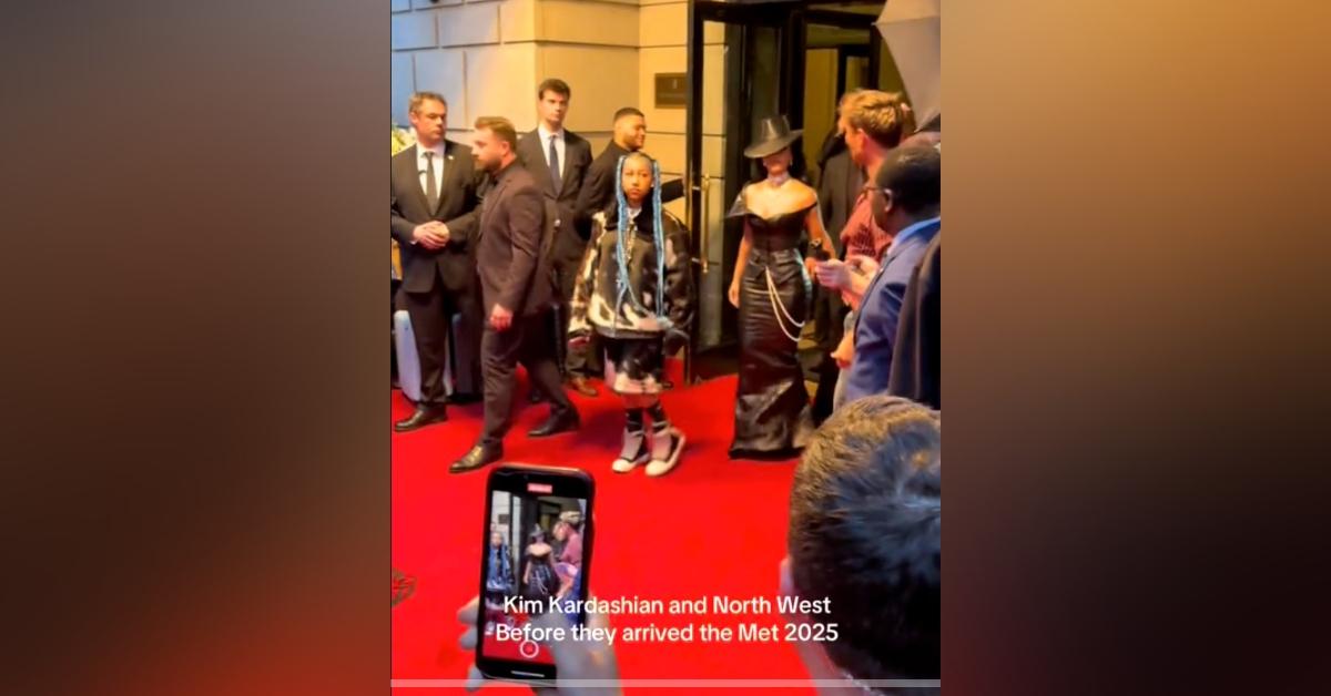 kim kardashian nearly trips met gala watch