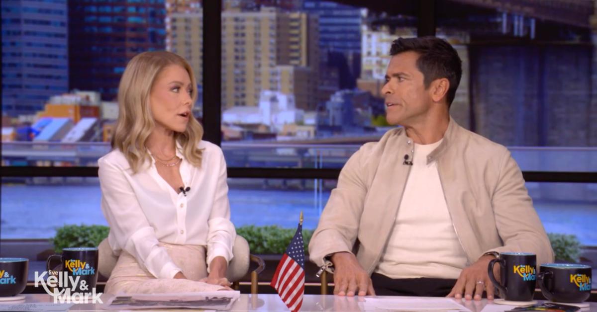 kelly ripa scolds mark consuelos not wearing helmet citi bike nyc