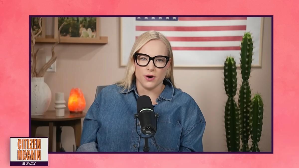 image of Meghan McCain commented on 'The View' on her podcast. 
