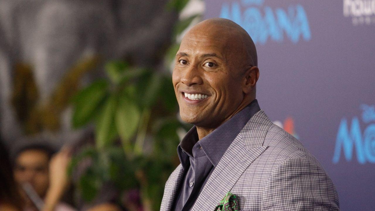 Image of Dwayne Johnson went to extremes to transform into a 70-something-year-old man in 'Lizard Music.'