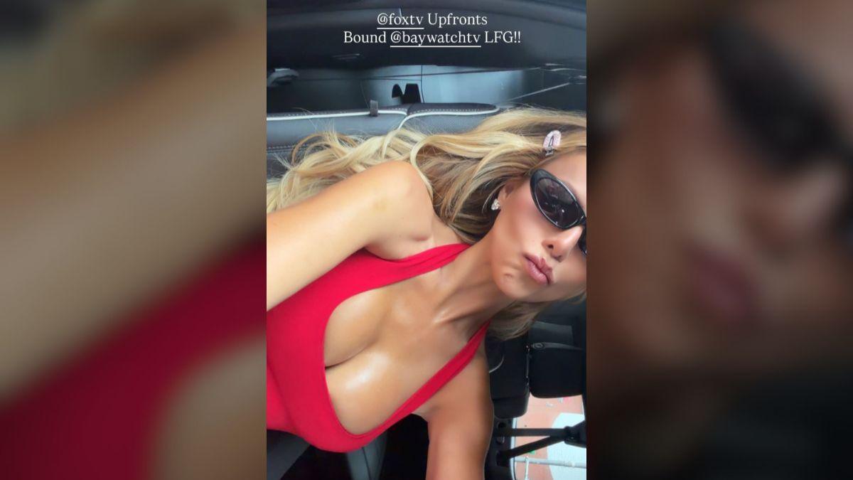Photo of 'Baywatch' marks Brooks Nader's second scripted role.