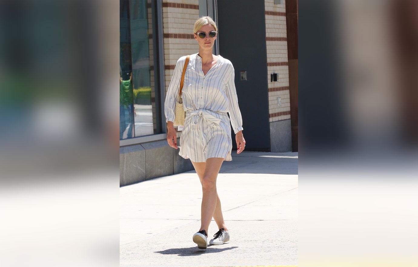 nicky hilton looks stylish while running errands in manhattan