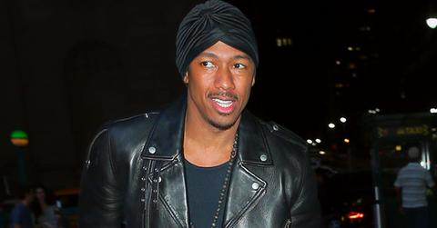 EXCLUSIVE: Nick Cannon is all smiles when arriving at Drake Concert with Heidi Klum at MSG