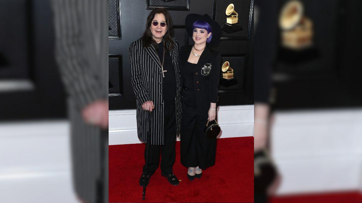 Image of Kelly Osbourne said she catches 'glimpses' of Ozzy Osbourne in her son.