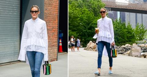 olivia palermo out in nyc