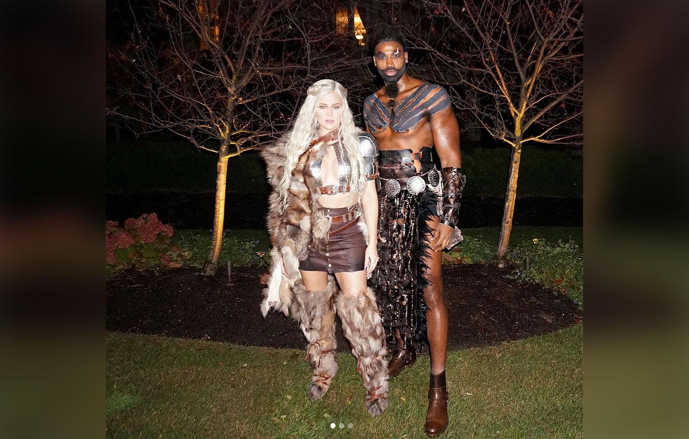 Khloe Kardashian Tristan Thompson Khaleesi Khal Drogo Best Halloween Costumes