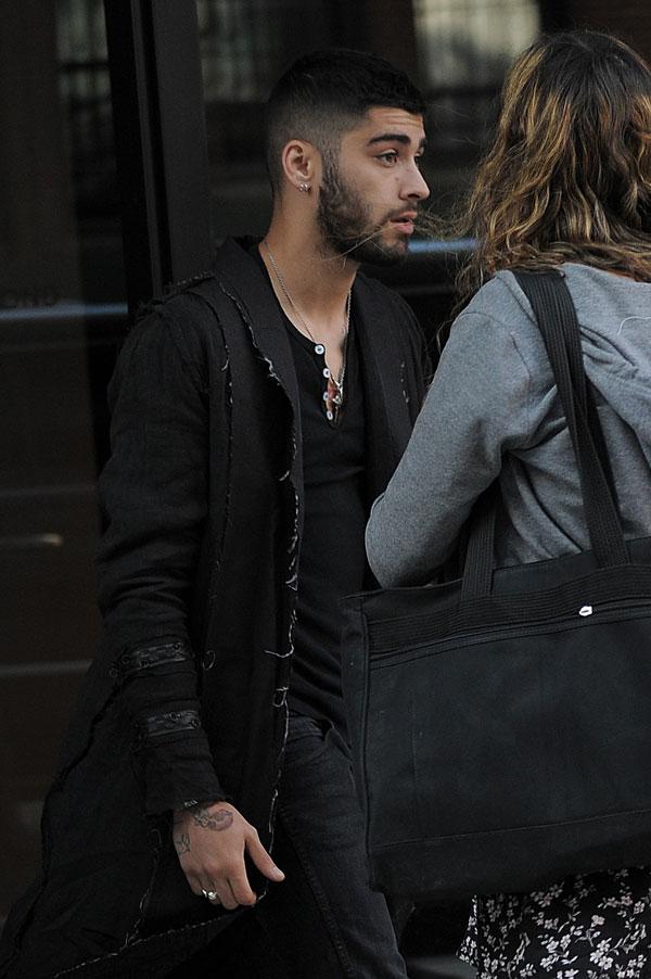 zayn malik leaving gigi hadid apartment still together