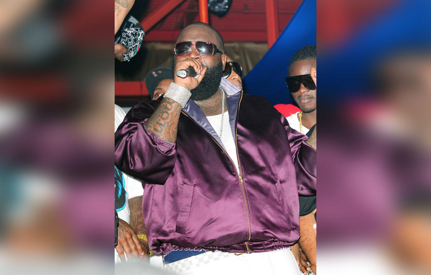 Rick Ross&#8217; Teflon Don Album Release Party &#8211; Red Carpet