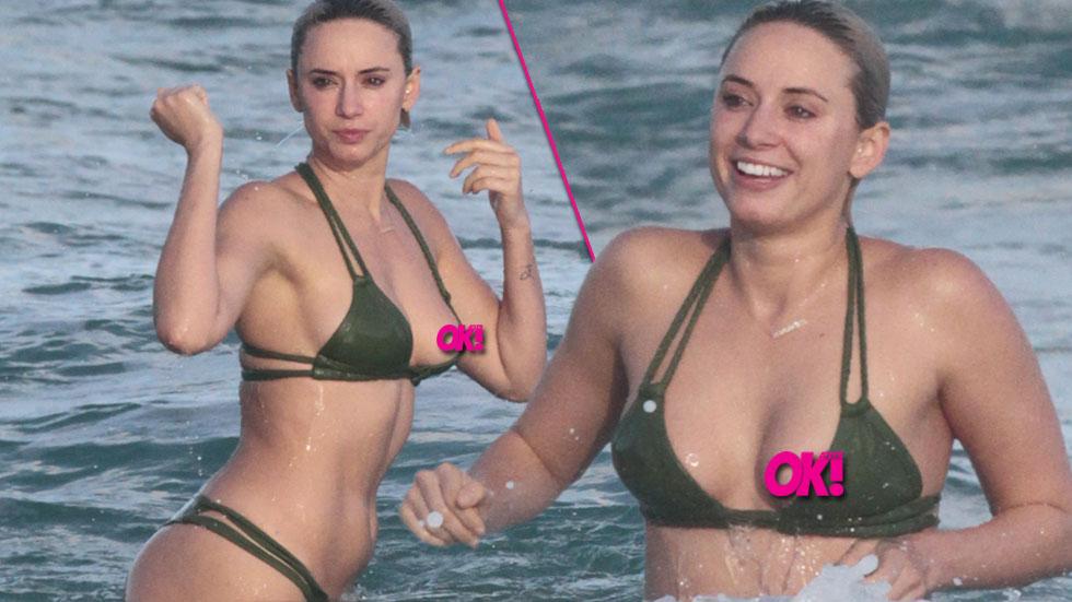 Snapchat Star YesJulz Suffers A Nip Slip While In Miami Beach — See The