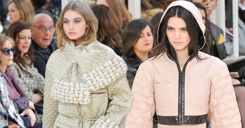 Gigi hadid kendall jenner runway HERO