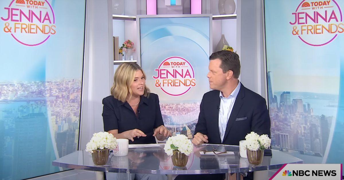 Image of Willie Geist guest co-hosted 'TODAY With Jenna & Friends.'
