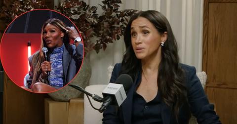 Composite photo of Serena Williams and Meghan Markle