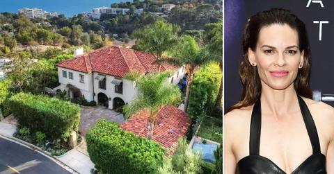 hilary swank house ok living