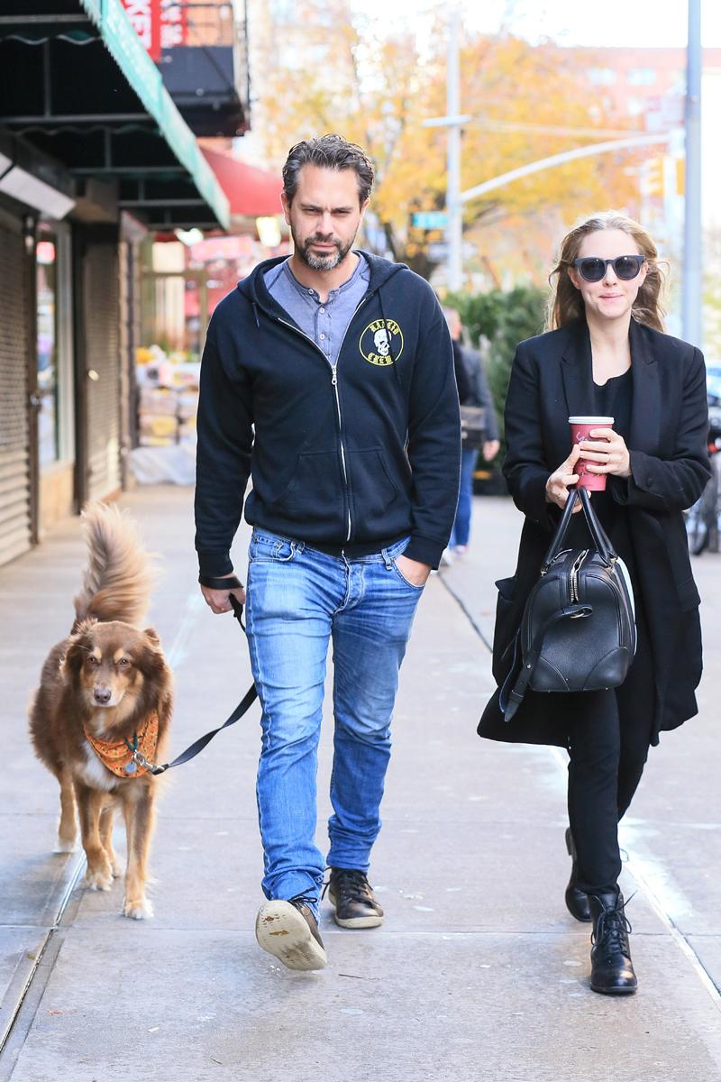 Amanda Seyfried and Thomas Sadoski out for the first time since pregnancy announcement