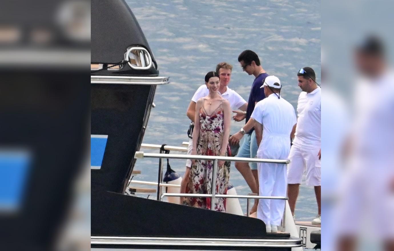 anne hathaway yacht greek islands