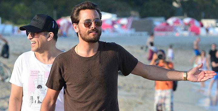 Scott disick partying drinking miami fight kourtney kardashian hr