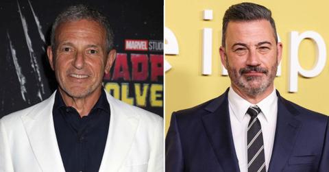 Photo of Bob Iger and Jimmy Kimmel