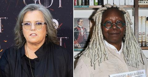rosie o donnell whoopie goldberg really did not like her mean the view