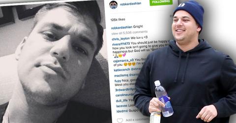 Rob kardashian weight loss gain instagram