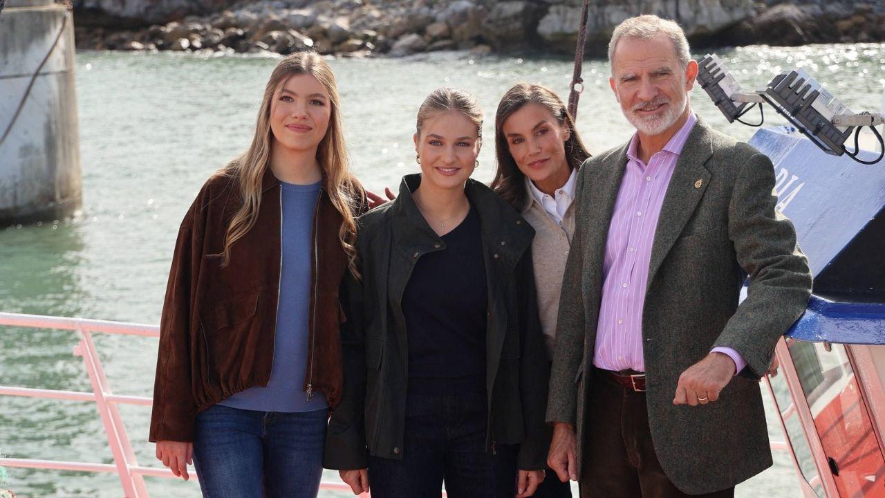 Photo of Spain's royal family