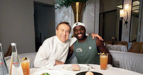 check out the evian club for us open viewing and incredible food now through the finals weekend