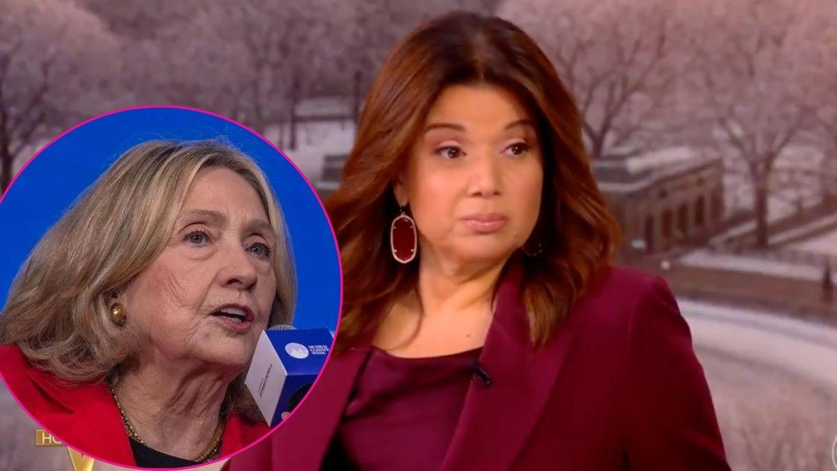 Composite photo of Ana Navarro and Hillary Clinton