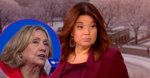 Composite photo of Ana Navarro and Hillary Clinton