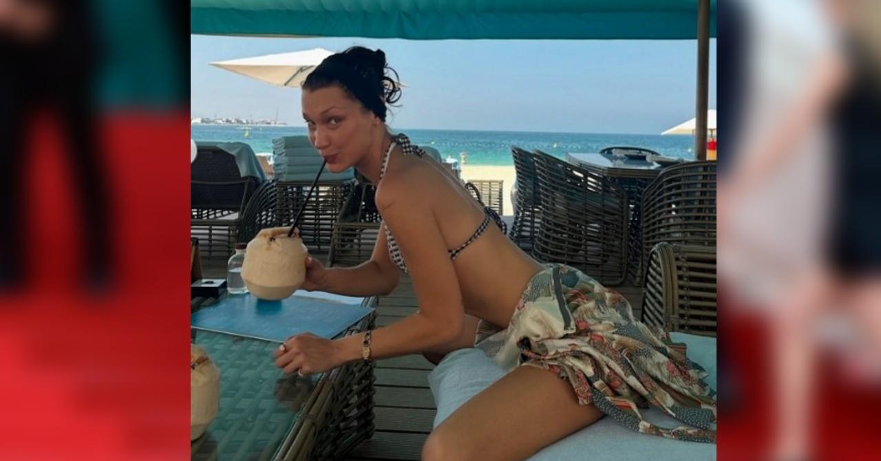 bella hadid highlights sensational figure skimpy bikini photos