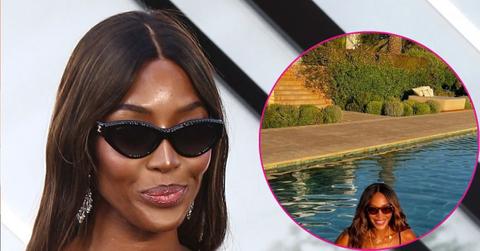 naomi campbell shows off abs on luxury ibiza trip