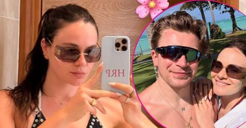 split image of Holly Ramsay Peaty and Holly Ramsay Peaty and Adam Ramsay Peaty