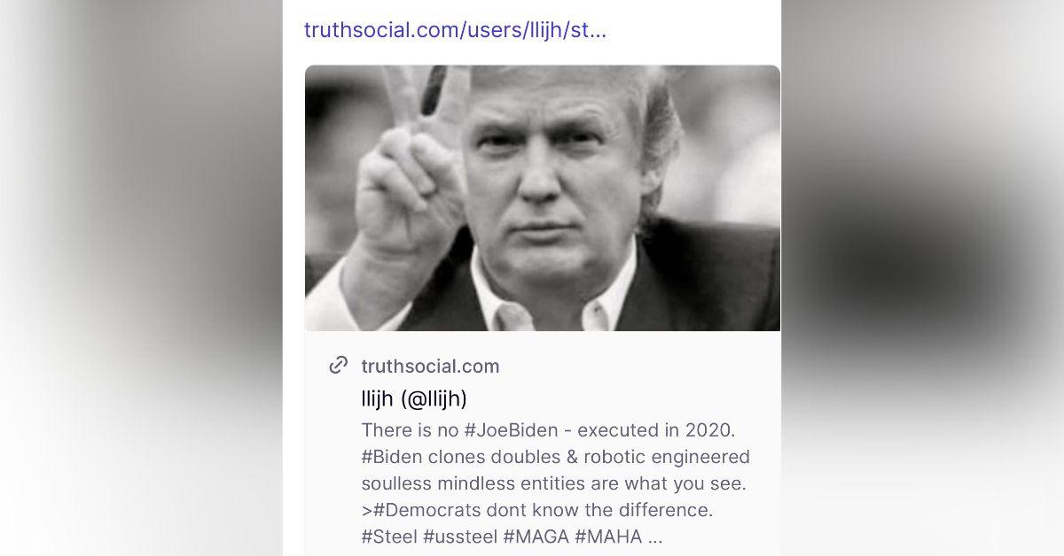 donald trump joe biden clone